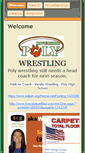 Mobile Screenshot of polywrestling.com